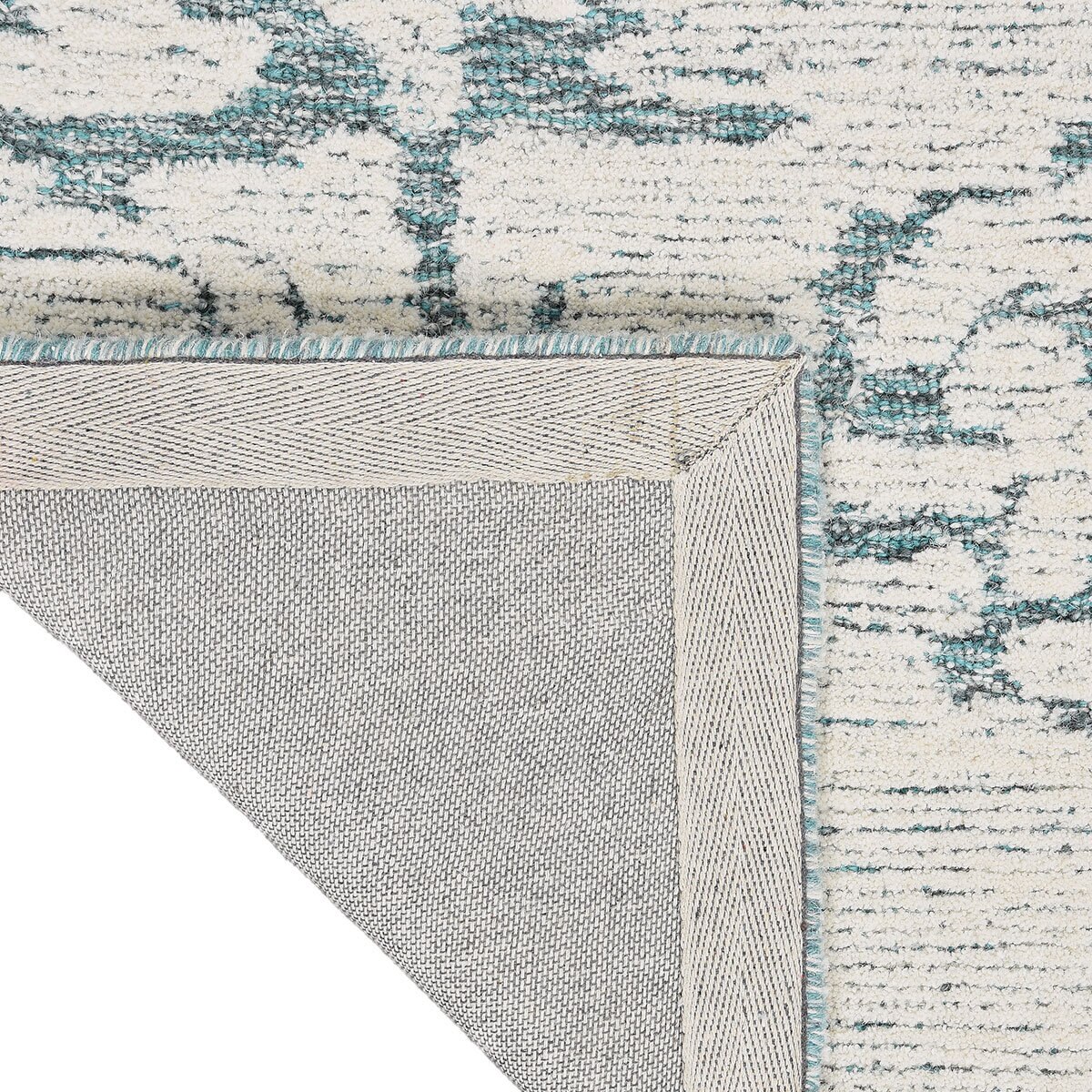 Calvin Klein CK009 Sculptural Rug in Teal, 236 x 297 cm