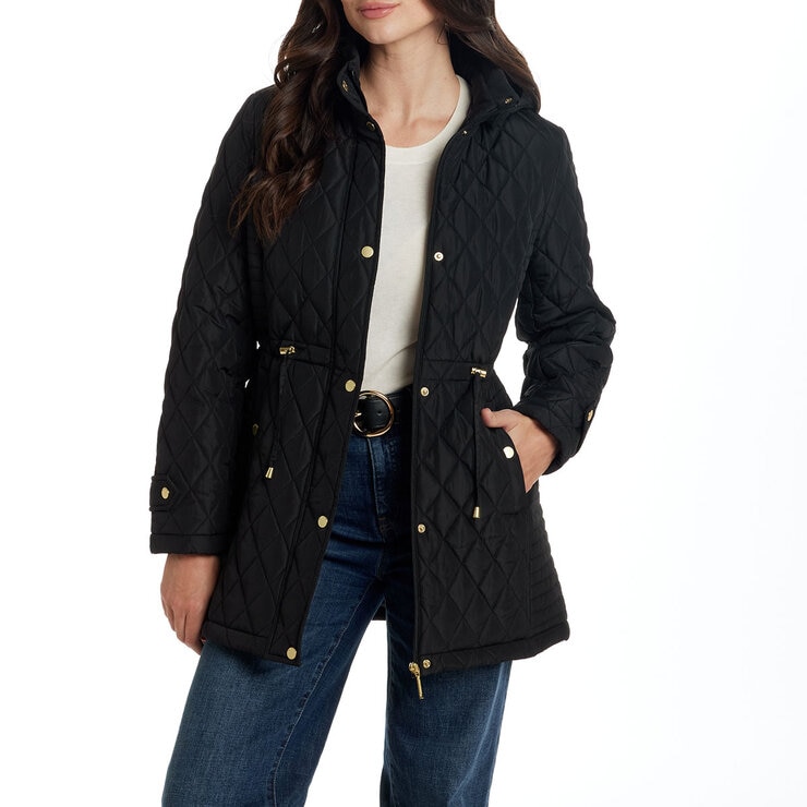 Weatherproof Women's Quilted Jacket in Black