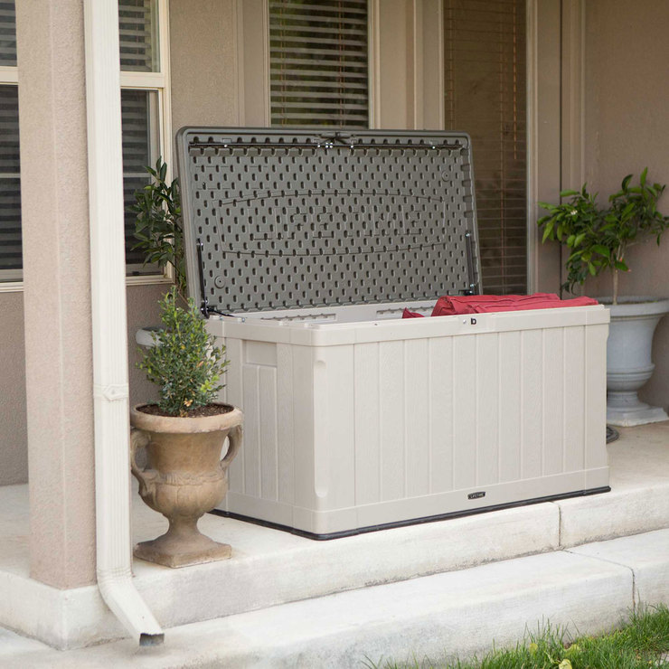 Lifetime 439 Litre Outdoor Storage Deck Box Costco UK
