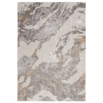 Silky Textures Grey Marbleised Rug in 2 Sizes