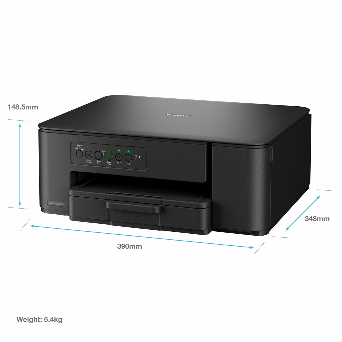 Brother DCP-J1260W Wireless Inkjet Printer