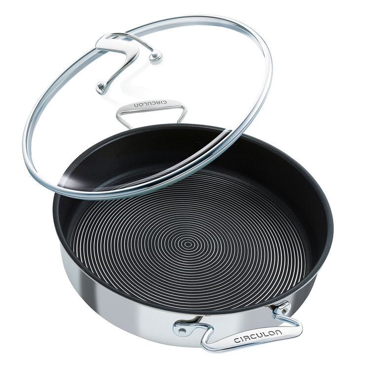 Circulon C-Series Saute Pan with Lid, 30cm Circulon C-Series Saute Pan with Lid, 30cm