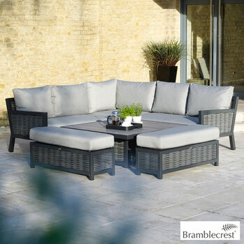 Bramblecrest Portofino 4 Piece Deep Seating Patio Set Bramblecrest Portofino 4 Piece Deep Seating Patio Set