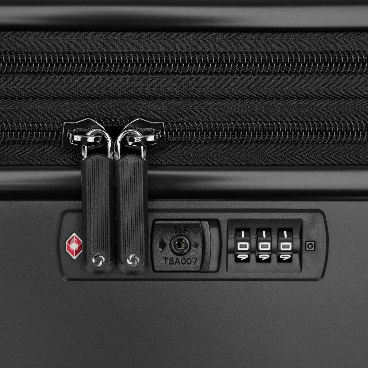 Samsonite Precision DLX 2-piece Hardside Expandable Spinner Luggage Set in Black