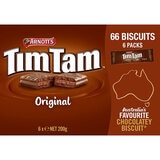 Arnotts Tim Tam Original Chocolate Biscuits, 6 x 200g