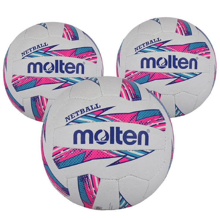 Molten Ballon De Netball Contender - Taille 5, Surface Texturée, Pour Match Et Club