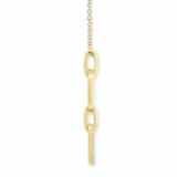 0.15ctw Round Brilliant Cut Diamond Pendant, 14ct Yellow Gold