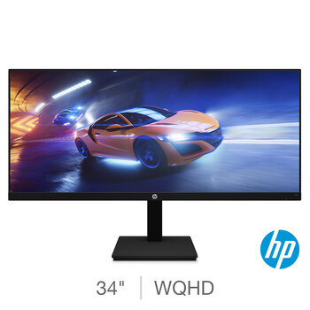 HP X34, 34 Inch WQHD Monitor, 2v7w6aa