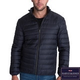 Harvey & Jones Jack Men's Ultra Lightweight Down Jacket in 2 Colours and 5 Sizes