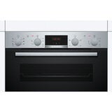 Bosch Series 4 NBS533BS0B Double Oven, A Rated in Stainless Steel