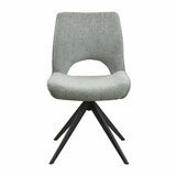 Jordan Ceramic Extending Dining Table + 6 Grey Chairs, Seats 6-8