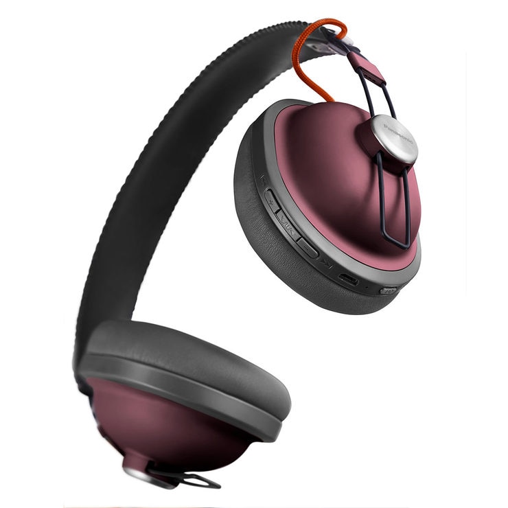 Panasonic RPHTX80B Bluetooth Wireless OverEar Headphones in Red