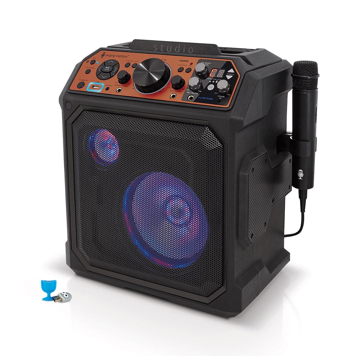 Singing Machine STUDIO Karaoke Machine Featuring Autotune Costco UK