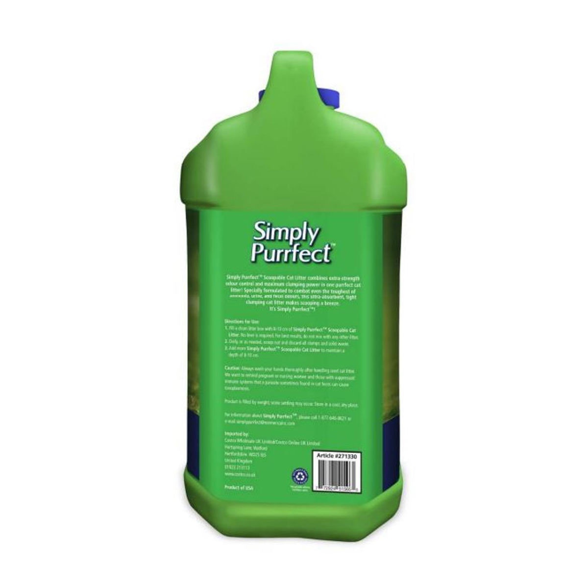 Simply Purrfect Cat Litter, 15.9kg Costco UK