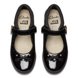Clarks Kids Lock Magic Black Patent Shoes Clarks Kids Lock Magic Black Patent Shoes