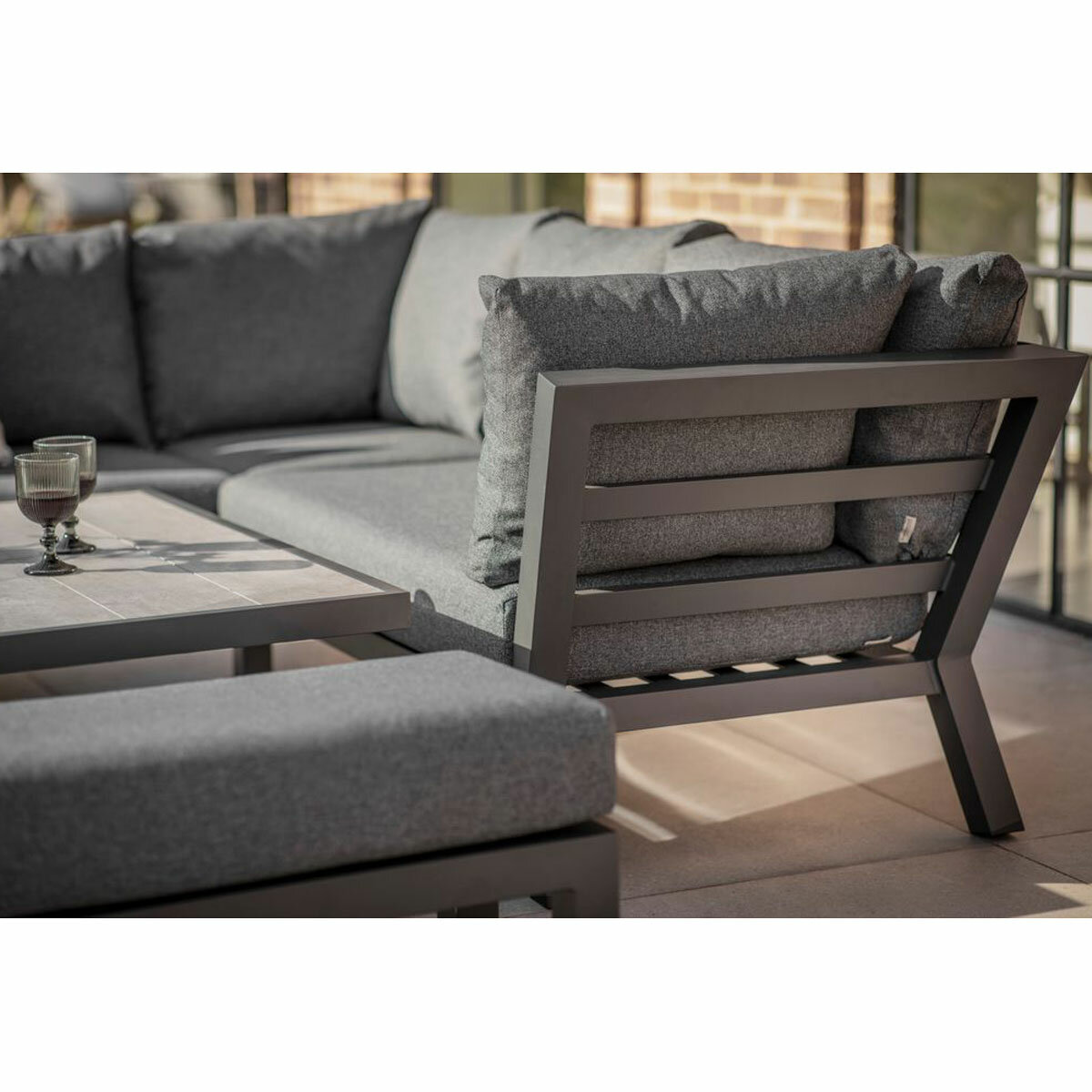 Bramblecrest San Marino 4 Piece Deep Seating Corner Patio Set Bramblecrest San Marino 4 Piece Deep Seating Corner Patio Set