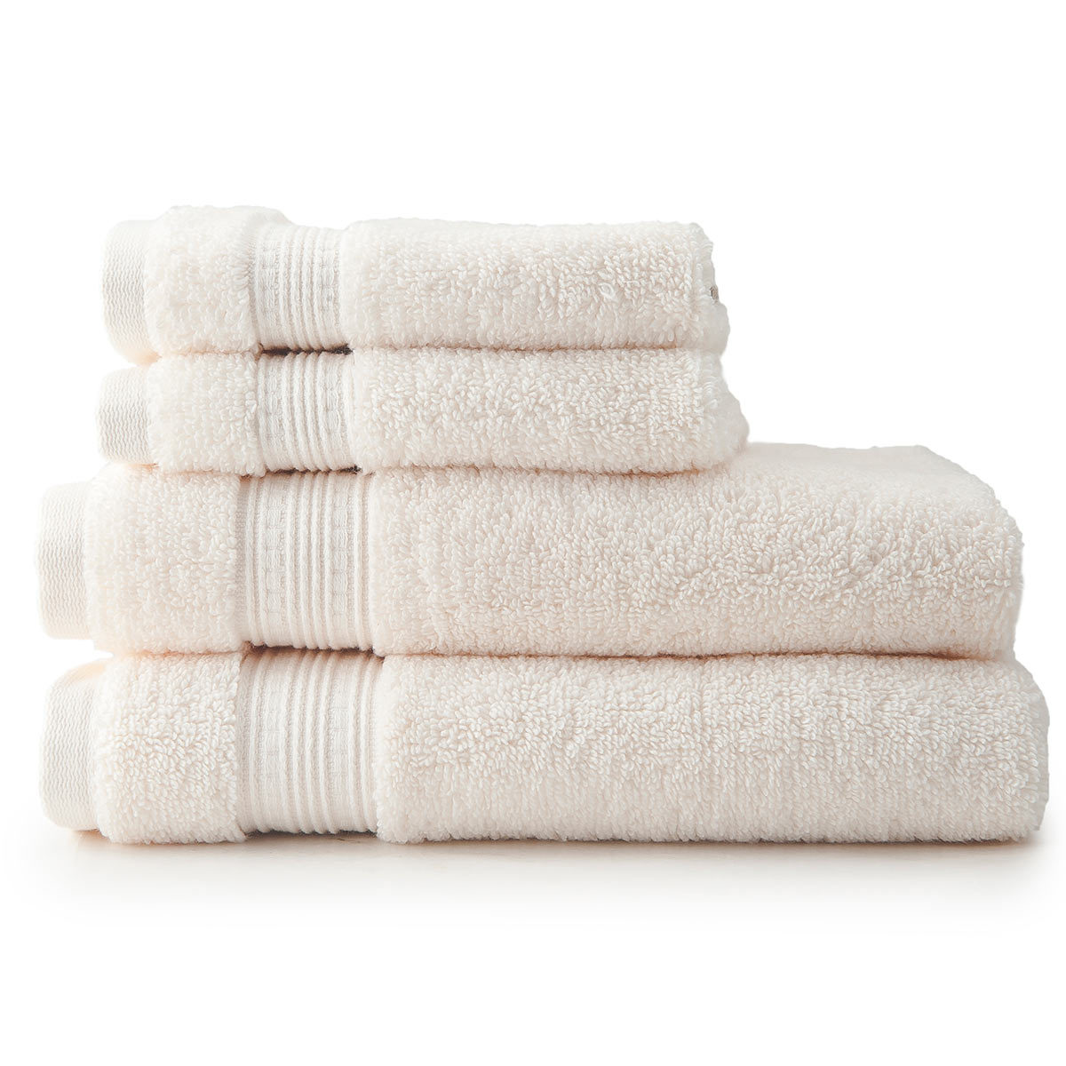 Charisma Hygro Cotton Ivory Hand and Wash Towels, 4 Pack Costco UK