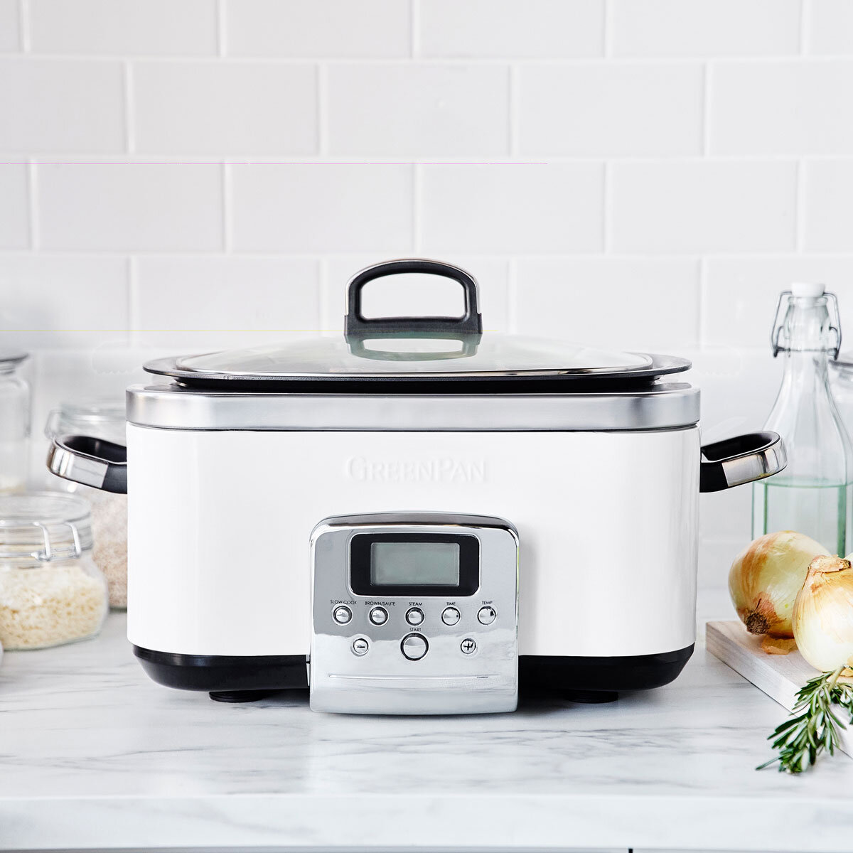 Front Profile GreenPan Slow Cooker