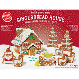 Gingerbread House with Santa, Sleigh & Tree Kit, 1.74kg