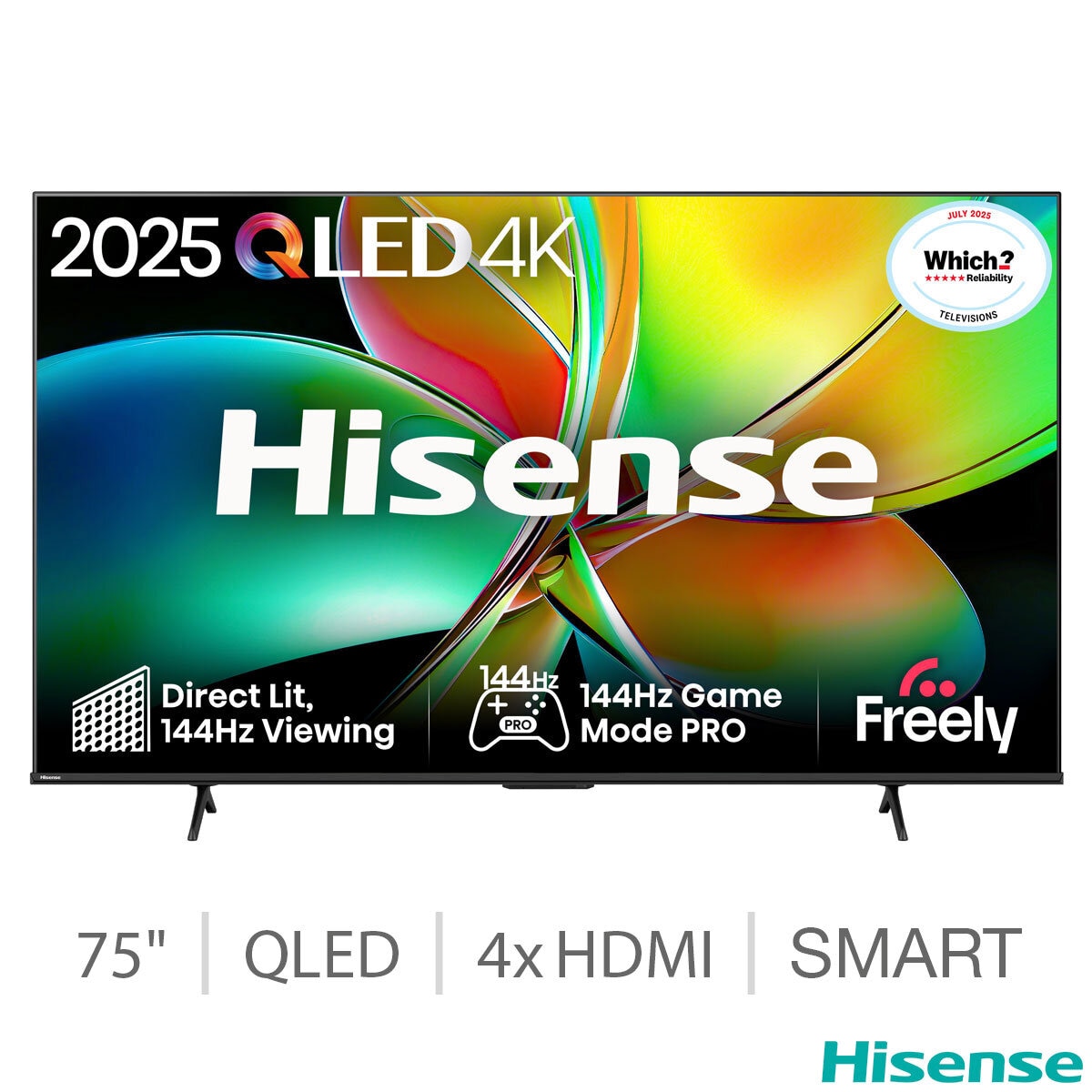 Buy Hisense 75E78QTUK PRO 75 Inch QLED HD Smart TV at Costco.co.uk