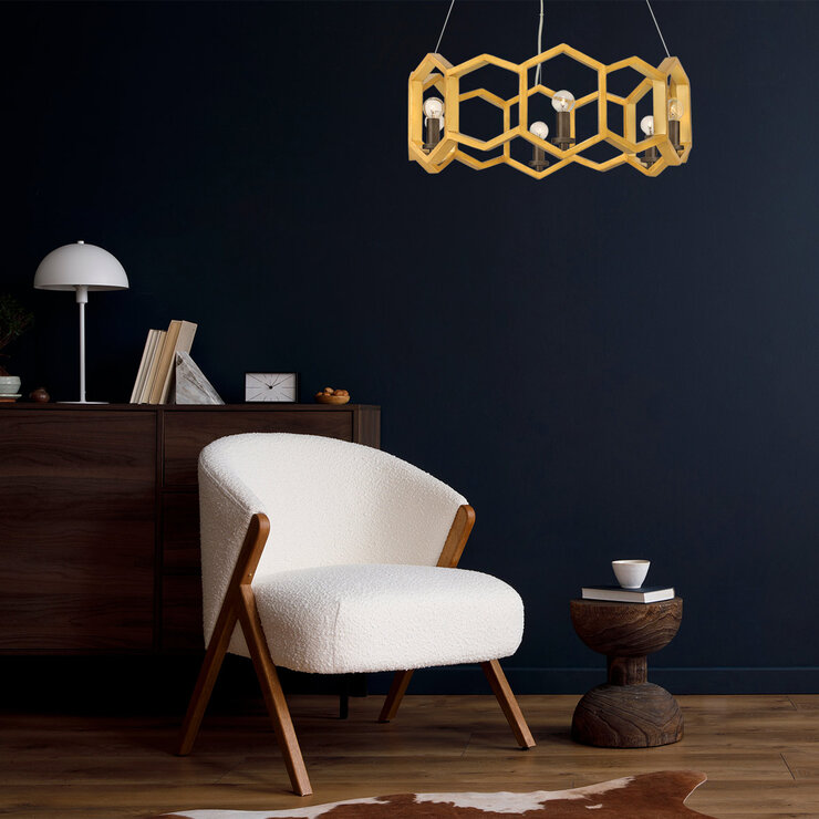 Hinkley Moxie 6 Light Pendant