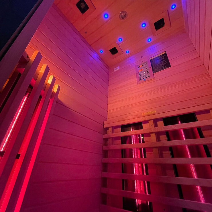 Insignia Luxury 1 Person Far Infrared Indoor Sauna Insignia Luxury 1 Person Far Infrared Indoor Sauna