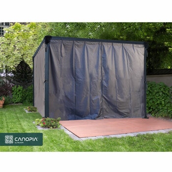 Palram Canopia Curtain Set for Palermo Gazebos