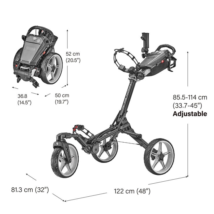 Caddytek CaddyLite Auto+360 Golf Trolley