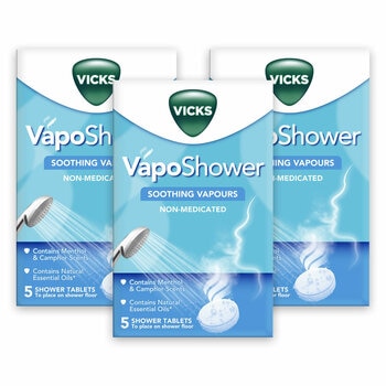 Vicks VapoShower Tablets, 3 x 5 Count
