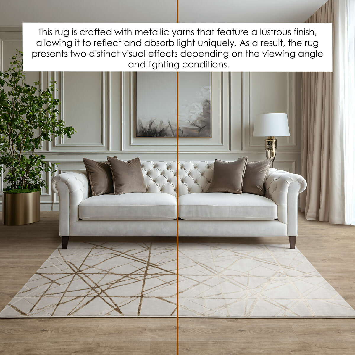 Aurora Mica Rug, in 2 Sizes