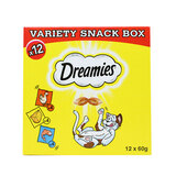 Dreamies Variety Snack Box, 12 x 60g