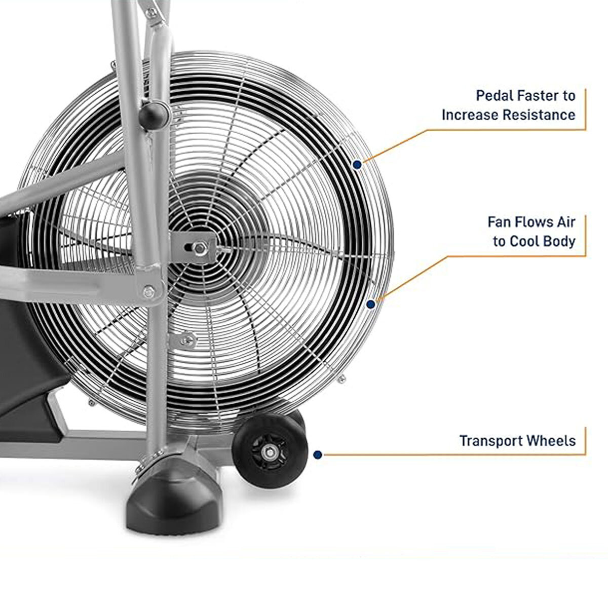 Marcy AIR-1 Deluxe Dual Action Fan Bike