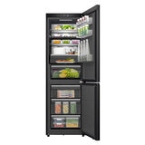 Hisense RB5K330GSFC KitchenFit Fridge Freezer, C Rated in Black Steel