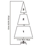 6.5 feet Unlit Aspen Tree Dimensions 6.5 feet Unlit Aspen Tree Dimensions