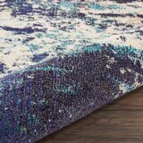 Noursion Celestial Ivory Blue Rug