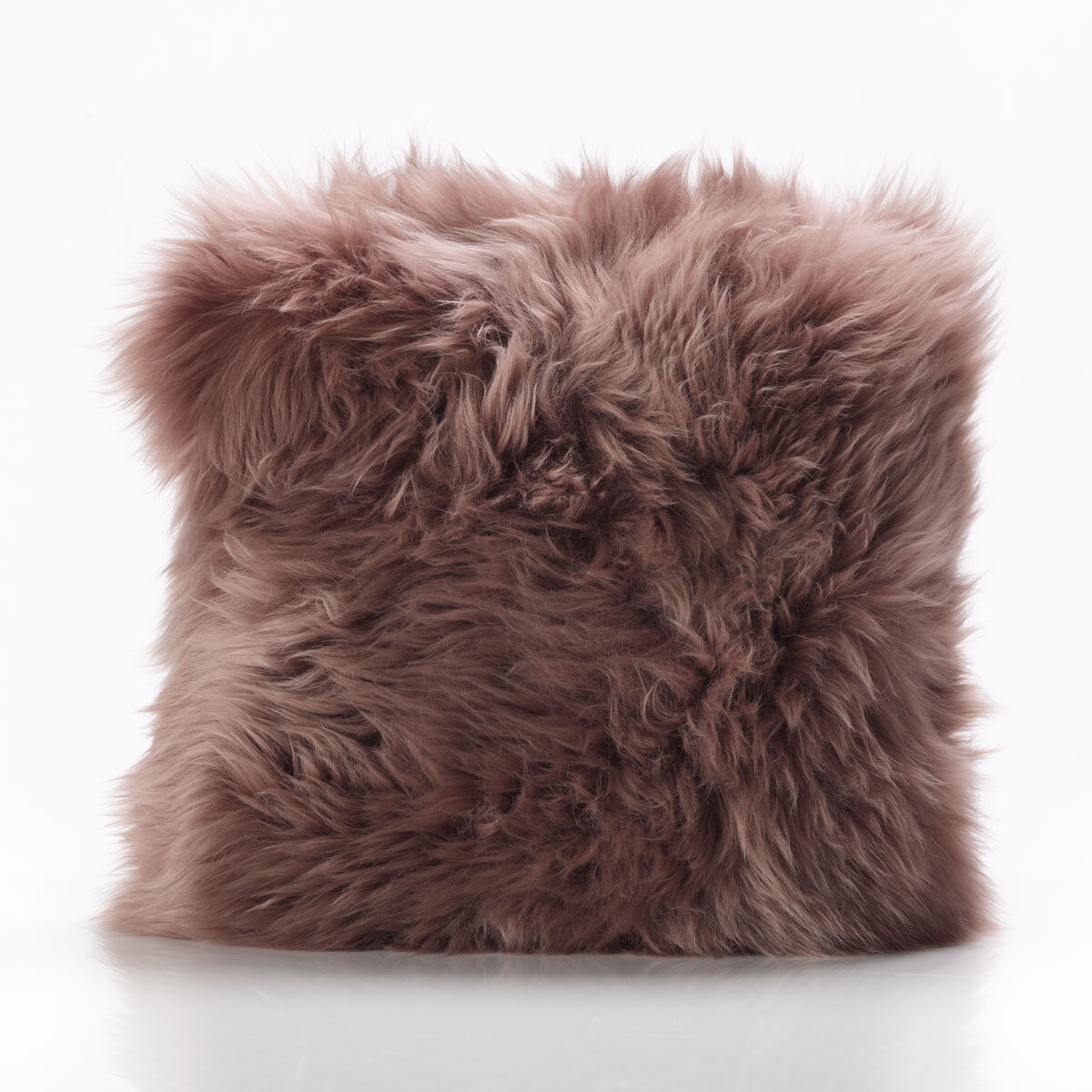 Bowron Long Wool Sheepskin Single Sided Cushion, 35 x 35cm