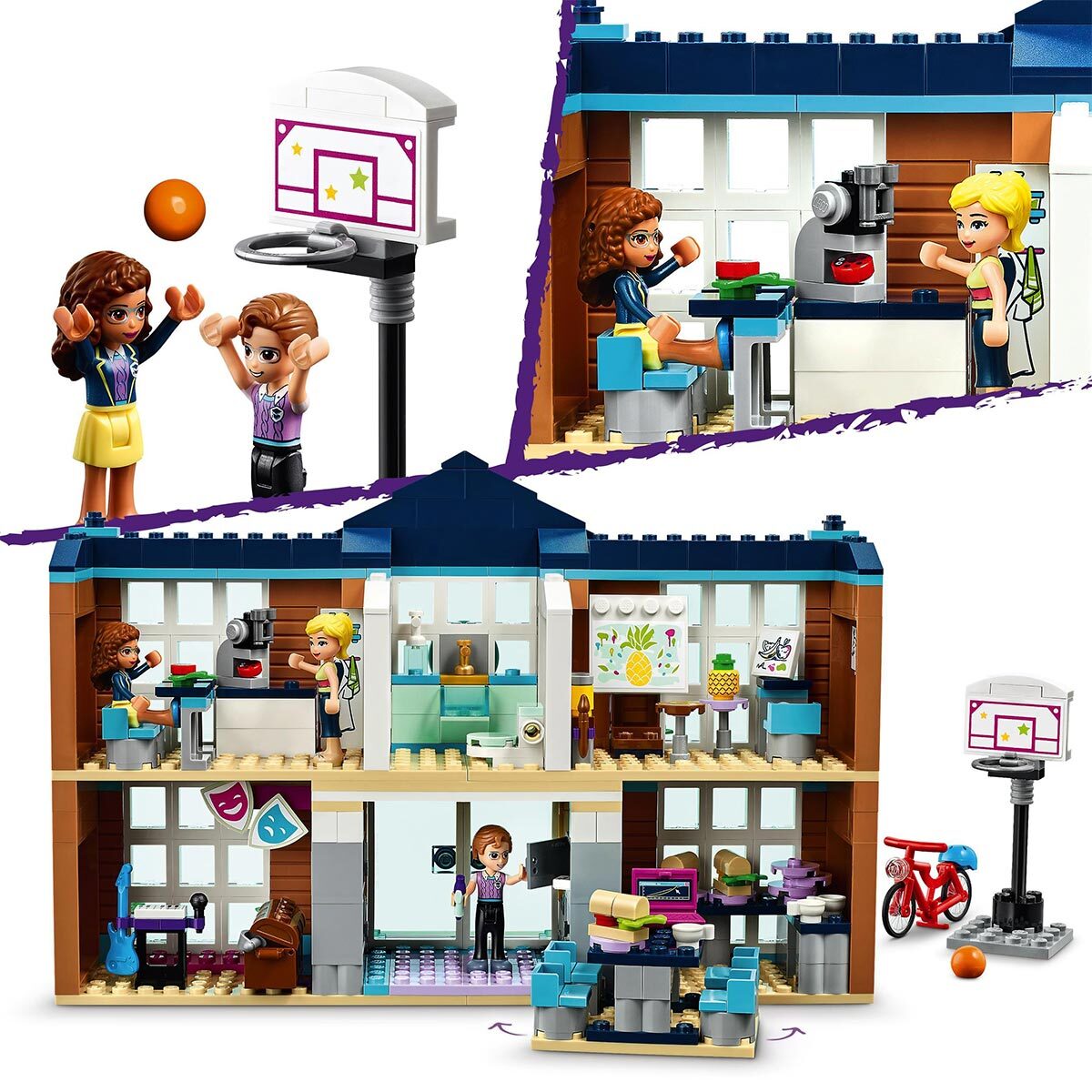 Buy LEGO Friends Heartlake City School Close up Image at costco.co.uk