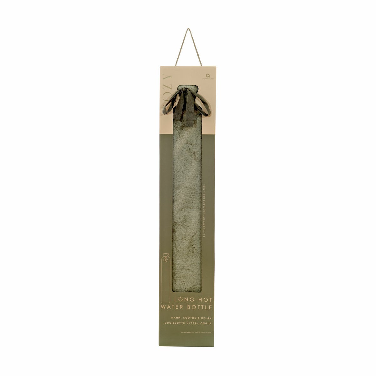 Aroma Home Long Hot Water Bottle in 2 Colours Aroma Home Long Hot Water Bottle in 2 Colours