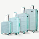 Lead Image for Rock Novo 4PC Luggage Set in Pastel Green