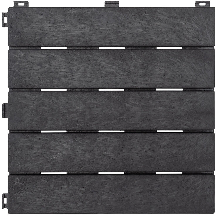 Easy Tile Cosmo Recycled Rubber Deck Tiles (300 x 300 x 15 mm) - 10 Pack