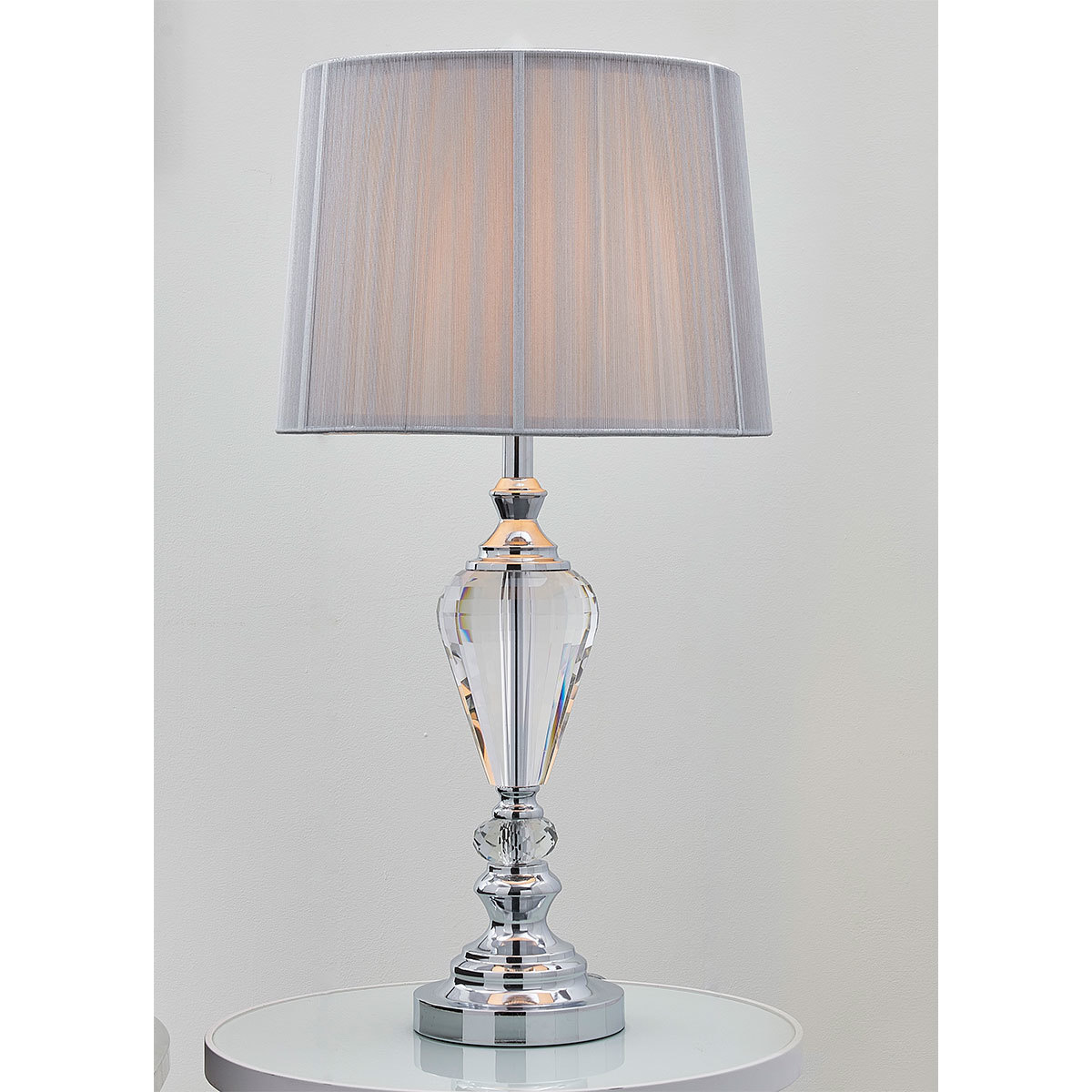 Lumis Lighting Chloe Crystal Table Lamp Costco UK