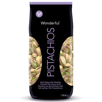 Wonderful Salt & Pepper Pistachios, 1.36kg