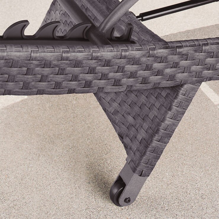 Palm Aire Woven Padded Chaise Lounge 2 Pack Costco UK