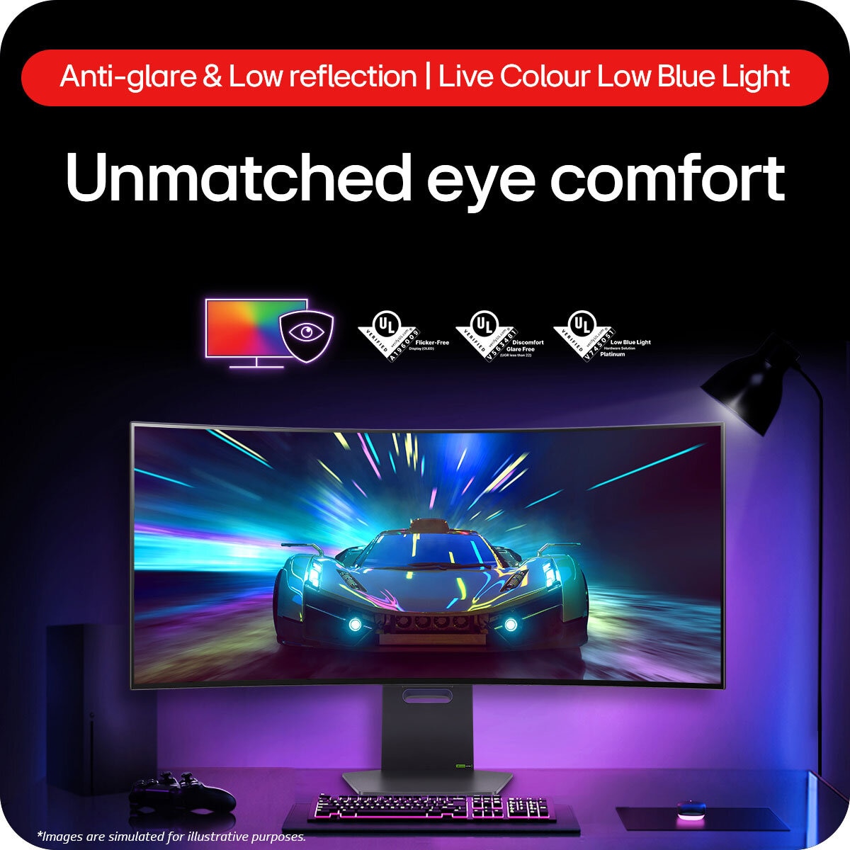 UltraGear 39 Inch WQHD 240Hz OLED Gaming Monitor, 39GS95QE-B