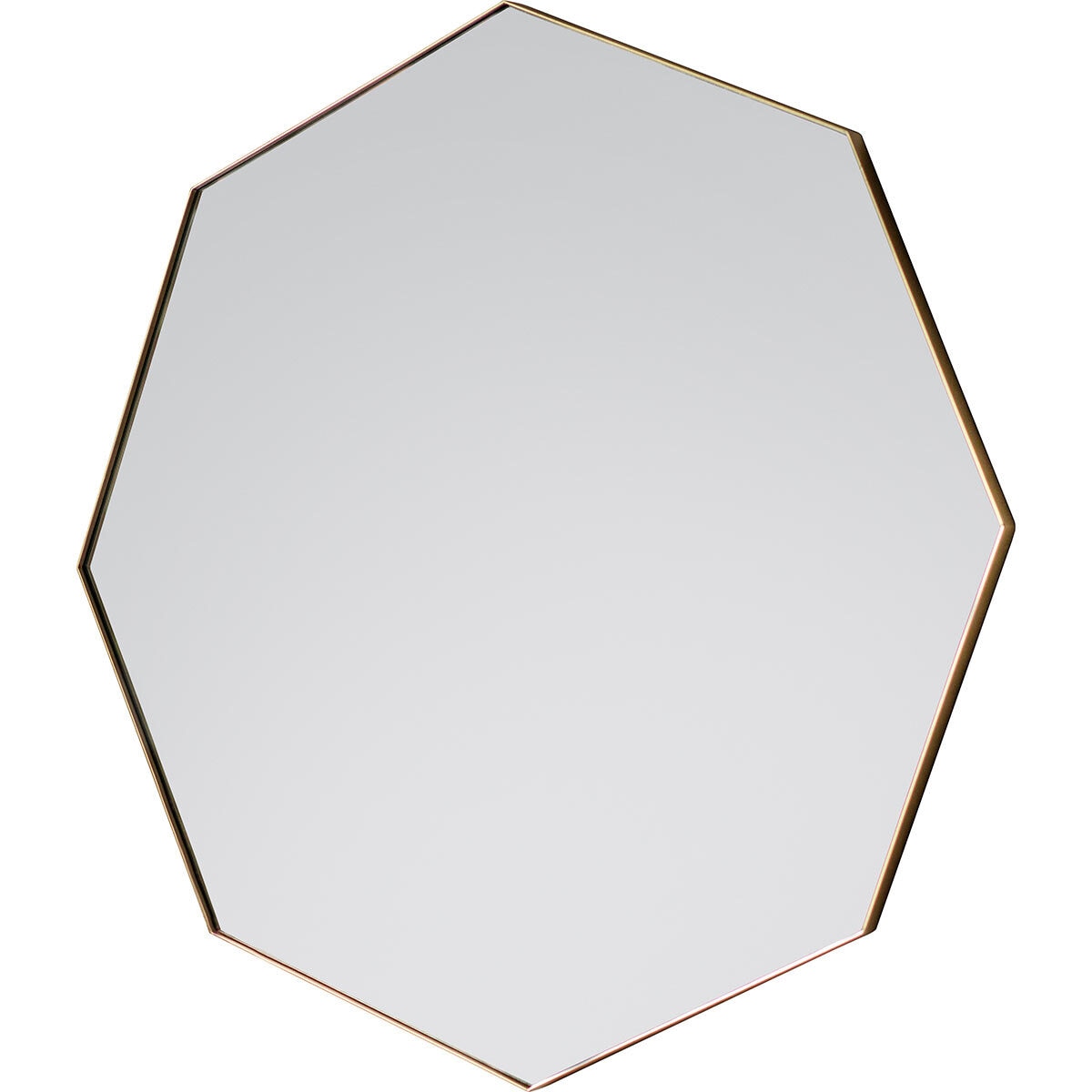 Bowie Octagon Mirror, Champagne
