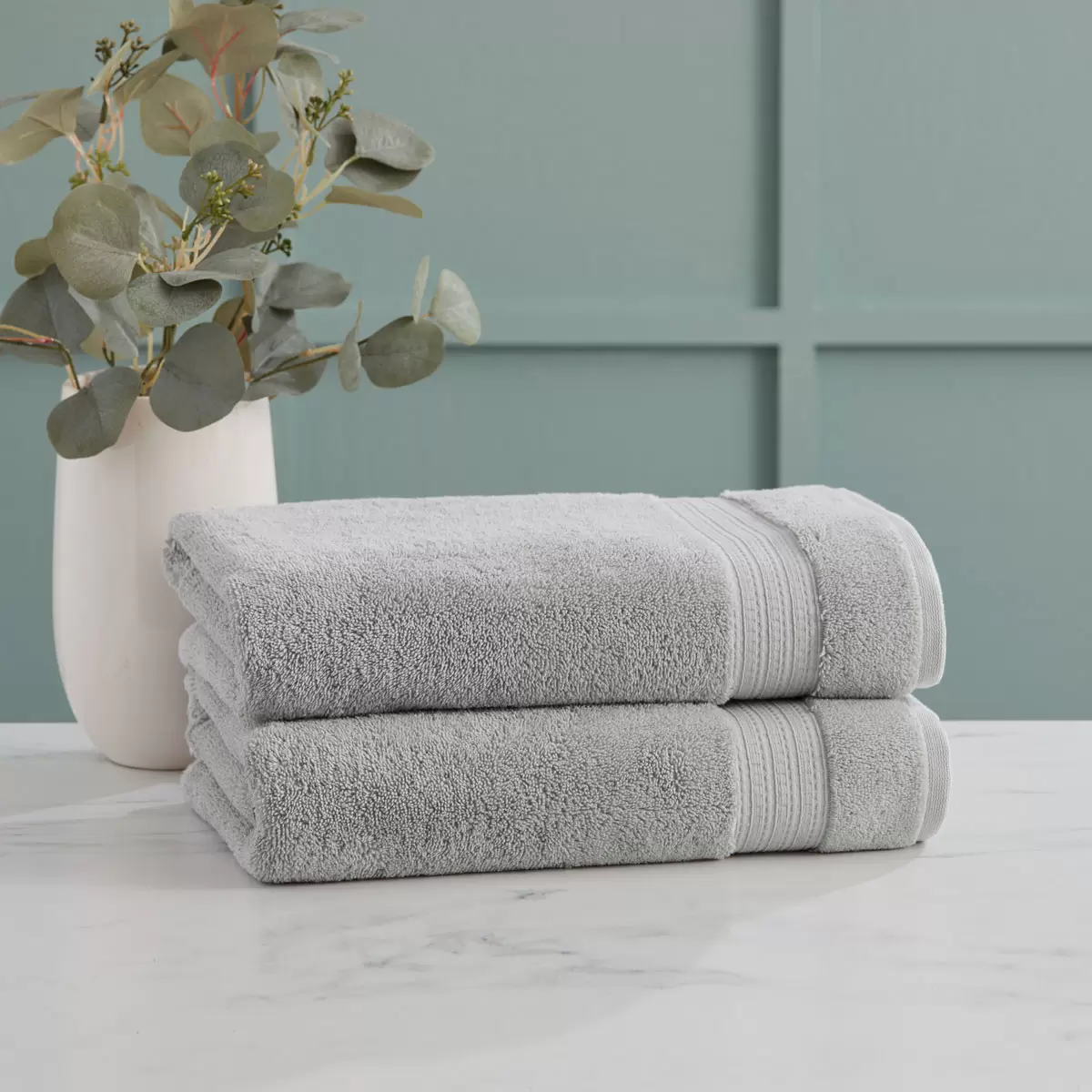 Lenzuola da bagno Grandeur 100% cotone igro, confezione da 2 in 4 colori - Foto 17 di 40
