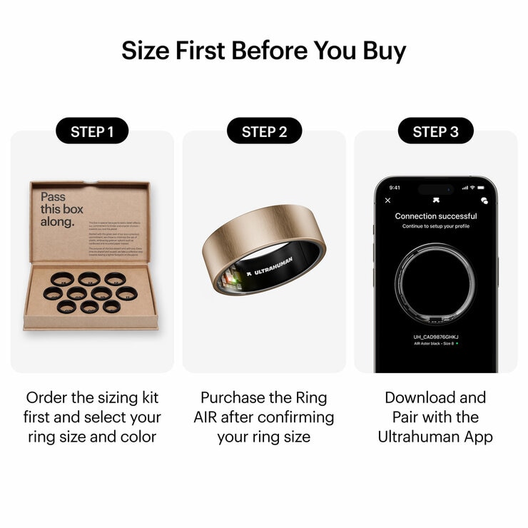 Ultrahuman Ring AIR Rose Gold
