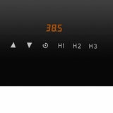 Tresanti Geller Power Adjustable Height Tech Desk, Black