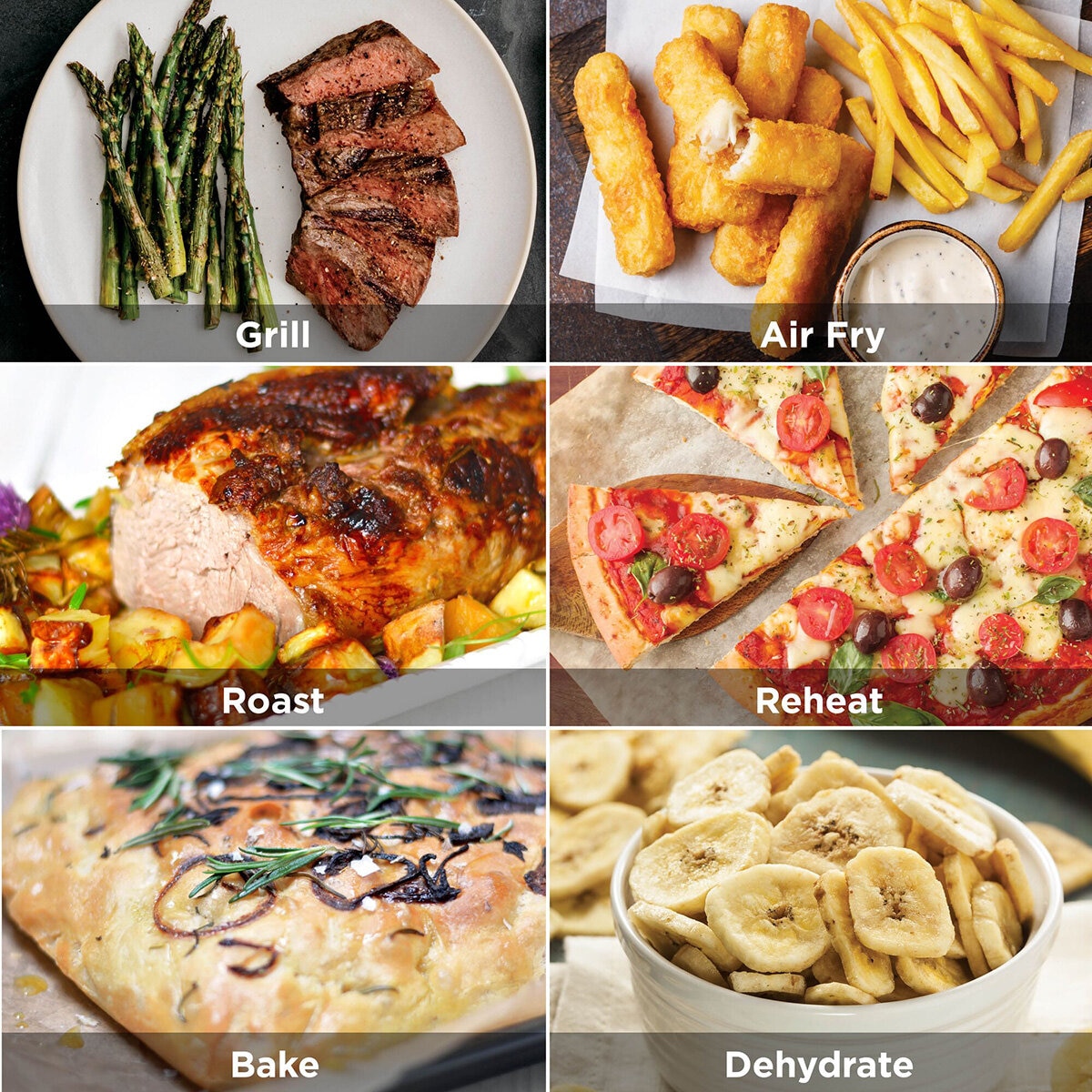 Lifestyle image showing different presets Lifestyle image showing different presets