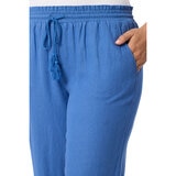 Briggs Ladies Linen Pant in Blue